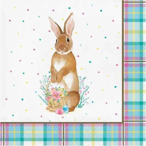 Tovagliolo Storybook Easter Bunny 33 x 33 cm 3 confezioni