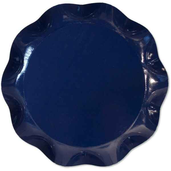 Vassoio Tondo Blu notte 30 cm 1 Pz Extra