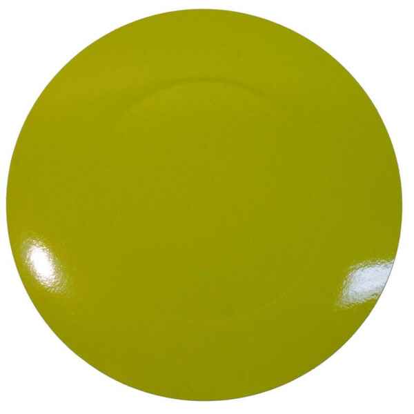 Sottopiatto Piano Verde Lime 34 cm 4 Pz Extra