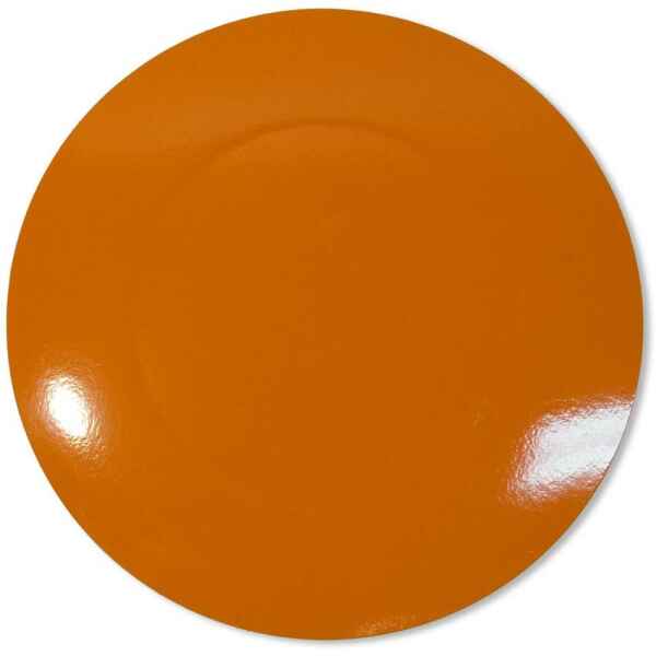 Sottopiatto Piano Arancione 34 cm 4 Pz Extra