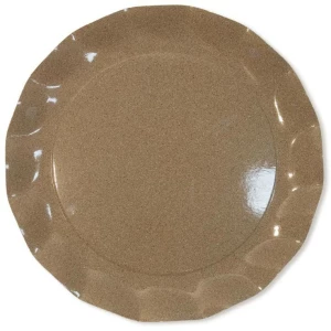 Piatti Piani di Carta a Petalo Sabbia Medio 32,4 cm Extra