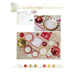 Bicchieri di Carta Compostabili Golden Tree 250 cc 8 Pezzi