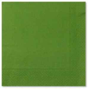 Tovaglioli Verde Prato 25 x 25 cm 3 confezioni Extra