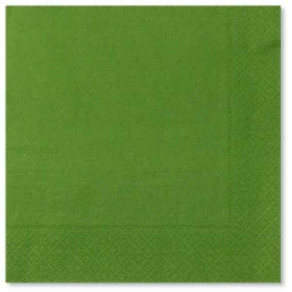 Tovaglioli Verde Prato 25 x 25 cm 3 confezioni Extra