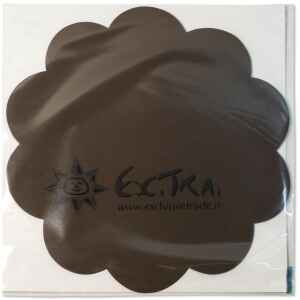 Tovagliette in TNT Smerlate Marrone cioccolato 35 cm Extra