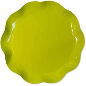 Vassoio Tondo 30 cm Verde Lime 1 Pz Extra