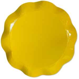 Vassoio Tondo 30 cm Giallo 1 Pz Extra