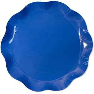 Vassoio Tondo 30 cm Blu Cobalto 1 Pz