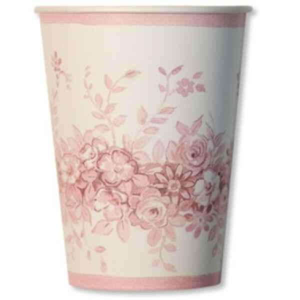 Bicchiere di Carta Rose Garden 250 cc Extra