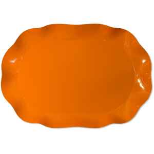 Vassoio Rettangolare Arancione 46 x 31 cm 1 Pz Extra