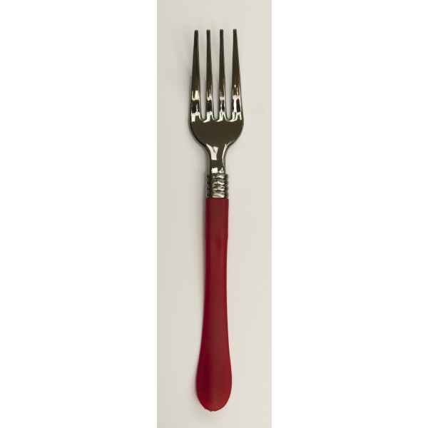 Extra Forchette Linea Silver Head Rosso