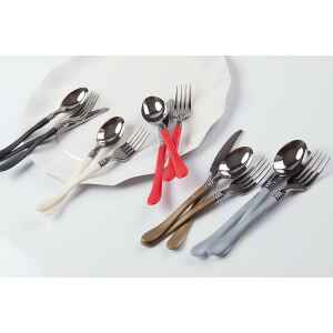 Coltelli Linea Silver Head Rosso 10 Pz