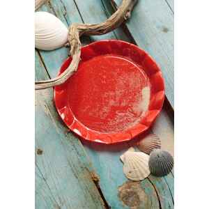 Bicchieri di Carta Rosso 250 cc 10 Pezzi
