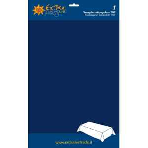 Tovaglia TNT Rettangolare Blu notte 140 x 240 cm Extra