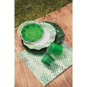 Vassoio Tondo Verde scuro 40 cm 1 Pz Extra