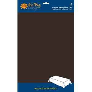 Tovaglia TNT Rettangolare Marrone Cioccolato 140 x 240 cm Extra