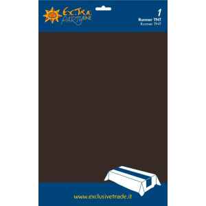 Runner in TNT Marrone Cioccolato 35 x 240 cm Extra