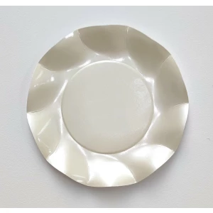 Extra Piatti Piani di Carta a Petalo Madreperla 24 cm