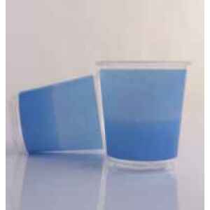Bicchieri di Plastica Bicolore Turchese - Blu Cobalto 250 cc 8 Pz_3