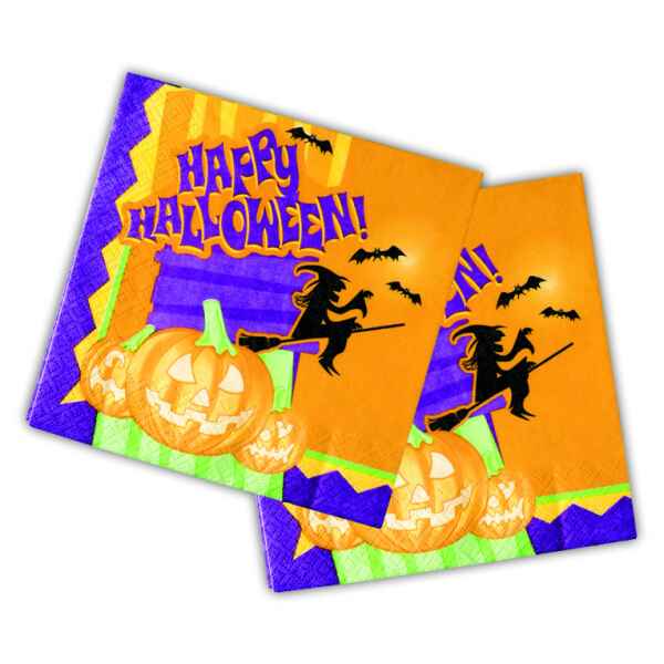 Tovaglioli Happy Halloween 33 x 33 cm