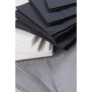 Tovaglioli Nero 33 x 33 cm 20 Pezzi Ex.Tra.