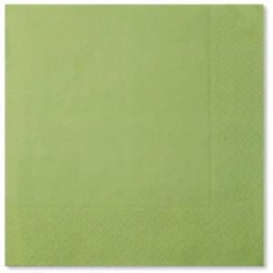 Tovaglioli Verde chiaro 33 x 33 cm 20 Pezzi