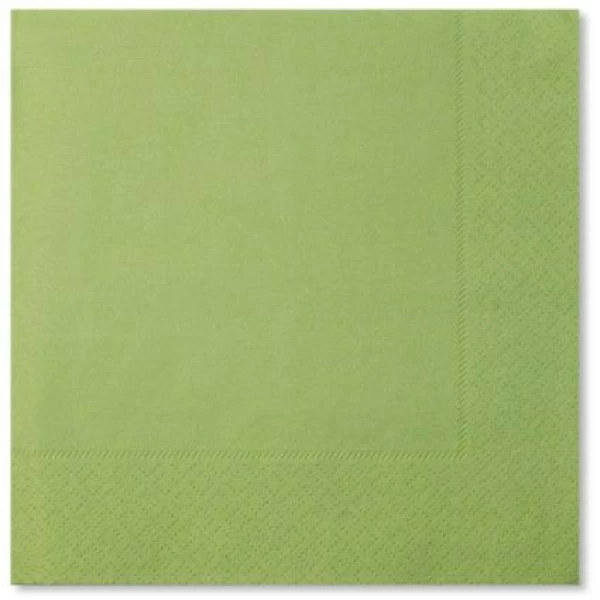 Tovaglioli Verde chiaro 33 x 33 cm 20 Pezzi