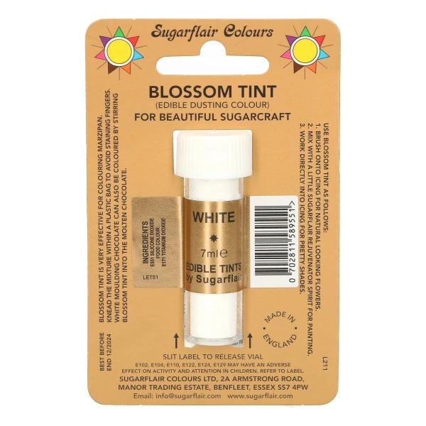 Dusting Color BIANCO 7 ml Sugarflair