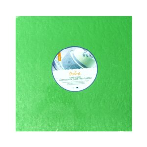 Sottotorta - Vassoio Rigido Quadrato Verde H 1,2 cm 30 x 30 cm