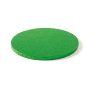 Sottotorta - Vassoio Rigido Tondo Verde H 1,2 cm Diametro 40 cm