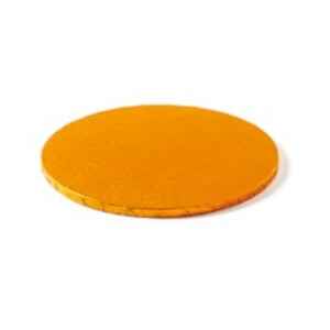 Sottotorta - Vassoio Rigido Tondo Arancione H 1,2 cm Diametro 40 cm