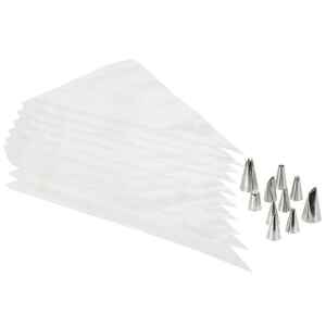 Set Decorativo di Base per Crema al Burro 20 Pezzi Wilton