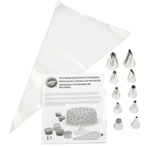 Set Decorativo di Base per Crema al Burro 20 Pezzi Wilton