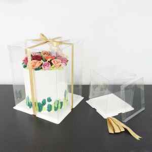 Scatola per torta di cristallo 35 cm PME
