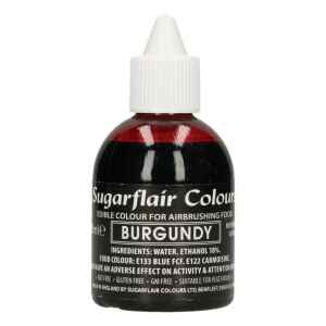 Colorante per Aerografo BORDEAUX 60 ml Sugarflair