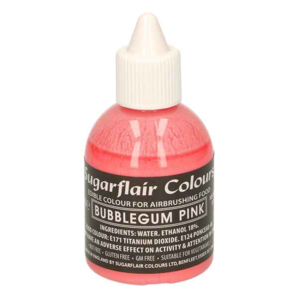 Colorante per Aerografo ROSA BUBBLEGUM 60 ml Sugarflair