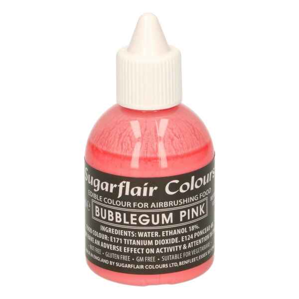 Colorante per Aerografo ROSA BUBBLEGUM 60 ml Sugarflair