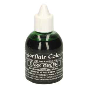 Colorante per Aerografo VERDE SCURO 60 ml Sugarflair