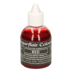 Colorante per Aerografo ROSSO 60 ml Sugarflair