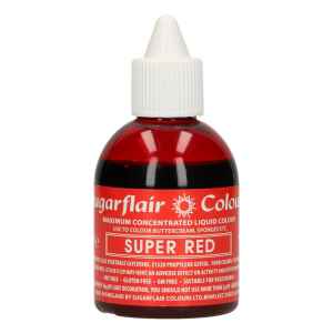 Colorante per Aerografo SUPER ROSSO 60 ml Sugarflair