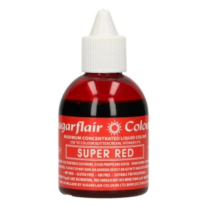 Colorante per Aerografo SUPER ROSSO 60 ml Sugarflair