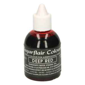 Colorante per Aerografo ROSSO INTENSO 60 ml Sugarflair