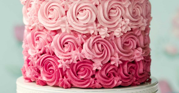 Torta-rosa-fiori