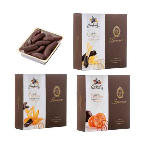 Confezione con 12 Pz Cofanetto Frutta & Cioccolato da 140/185 g Cad.