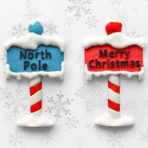 Stampo Silicone Christmas Sign Posts Katy Sue
