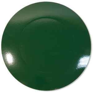 Sottopiatto Piano Verde Scuro 34 cm 4 Pz Extra