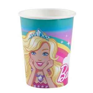 Bicchiere 250 ml Barbie Dreamtopia 8 Pz