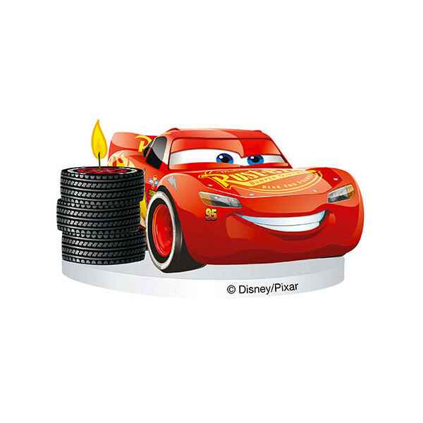 Candelina CARS 8 cm Disney