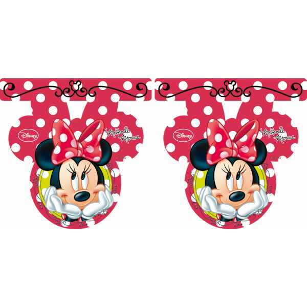 Festone Bandierine Minnie Fashion Boutique Disney 250 cm 1 Pz