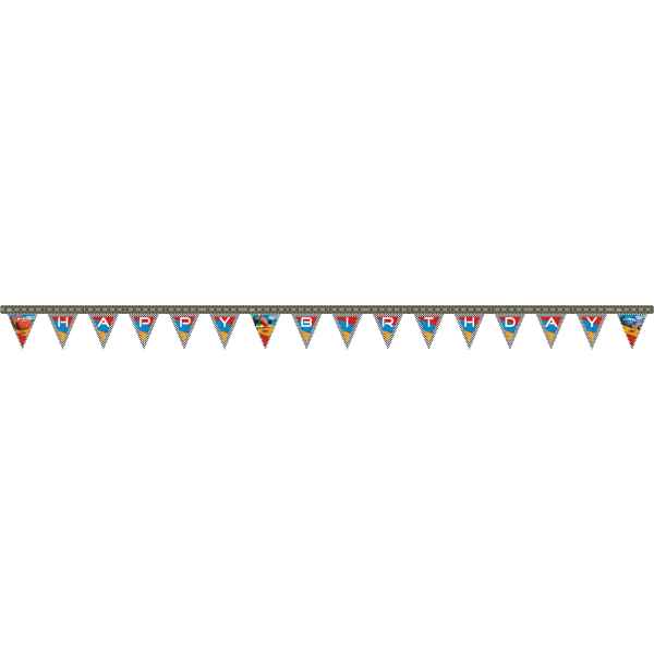 Festone Lettere Buon Compleanno Cars Rsn 220 cm Disney Pixar
